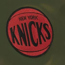 Men Mitchell & Ness Jackets & Outerwear-Flight Satin Bomber Jacket New York Knicks