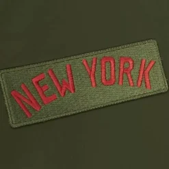 Men Mitchell & Ness Jackets & Outerwear-Flight Satin Bomber Jacket New York Knicks