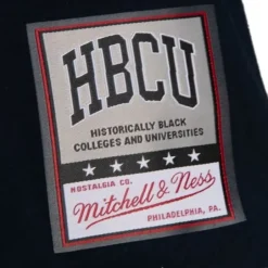 Men Mitchell & Ness T-Shirts & Tops-Football Longsleeve Howard University