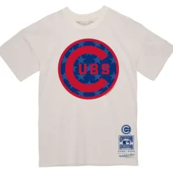 Men Mitchell & Ness T-Shirts & Tops-Freedom Tee Chicago Cubs