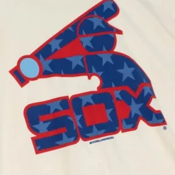 Men Mitchell & Ness T-Shirts & Tops-Freedom Tee Chicago White Sox