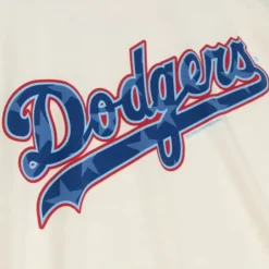Men Mitchell & Ness T-Shirts & Tops-Freedom Tee Los Angeles Dodgers