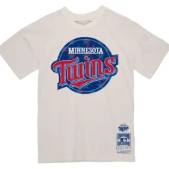 Men Mitchell & Ness T-Shirts & Tops-Freedom Tee Minnesota Twins