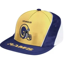 Mitchell & Ness Snapback-Freethrow Snapback Los Angeles Rams