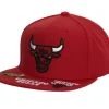 Mitchell & Ness Snapback-Front Face Snapback Chicago Bulls