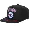 Mitchell & Ness Snapback-Front Loaded Snapback Hwc Philadelphia 76Ers
