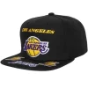 Mitchell & Ness Snapback-Front Loaded Snapback Los Angeles Lakers