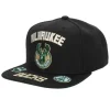 Mitchell & Ness Snapback-Front Loaded Snapback Milwaukee Bucks