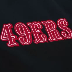 Men Mitchell & Ness Jackets & Outerwear-Fttb Heavyweight Satin Jacket San Francisco 49Ers