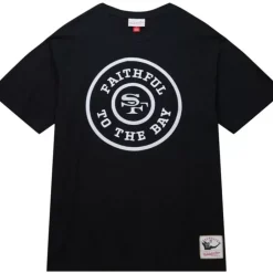 Men Mitchell & Ness T-Shirts & Tops-Fttb Legendary Slub Ss Tee San Francisco 49Ers
