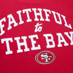 Men Mitchell & Ness T-Shirts & Tops-Fttb Legendary Slub Ss Tee San Francisco 49Ers