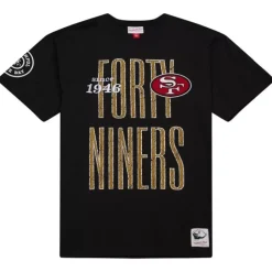 Men Mitchell & Ness T-Shirts & Tops-Fttb Team Og Premium Ss Tee San Francisco 49Ers
