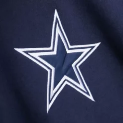 Men Mitchell & Ness Hoodies & Sweatshirts-Full Zip Fleece Dallas Cowboys