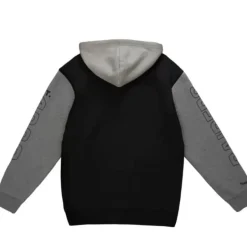 Men Mitchell & Ness Hoodies & Sweatshirts-Full Zip Fleece Oakland Raiders