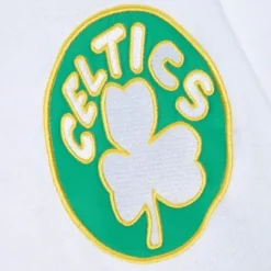 Men Mitchell & Ness Hoodies & Sweatshirts-Fusion Fleece 2.0 Boston Celtics