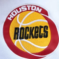 Men Mitchell & Ness Hoodies & Sweatshirts-Fusion Fleece 2.0 Houston Rockets