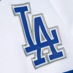 Men Mitchell & Ness Hoodies & Sweatshirts-Fusion Fleece 2.0 Los Angeles Dodgers