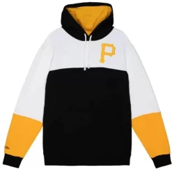 Men Mitchell & Ness Hoodies & Sweatshirts-Fusion Fleece 2.0 Milwaukee Brewers