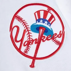 Men Mitchell & Ness Hoodies & Sweatshirts-Fusion Fleece 2.0 New York Yankees