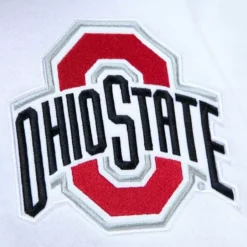 Men Mitchell & Ness Hoodies & Sweatshirts-Fusion Fleece 2.0 Ohio State