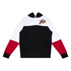 Men Mitchell & Ness Hoodies & Sweatshirts-Fusion Fleece 2.0 Philadelphia 76Ers