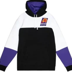Men Mitchell & Ness Hoodies & Sweatshirts-Fusion Fleece 2.0 Phoenix Suns