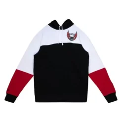 Men Mitchell & Ness Hoodies & Sweatshirts-Fusion Fleece 2.0 Portland Trail Blazers