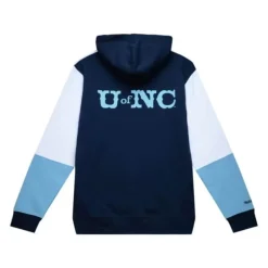 Men Mitchell & Ness Hoodies & Sweatshirts-Fusion Fleece 2.0 University Of North Carolina