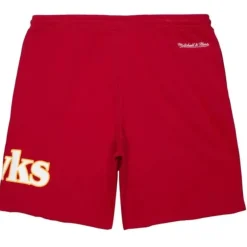 Men Mitchell & Ness Shorts-Game Day Ft Shorts Atlanta Hawks