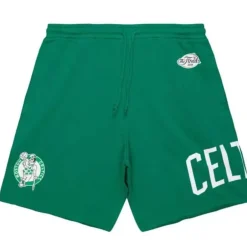 Men Mitchell & Ness Shorts-Game Day Ft Shorts Boston Celtics