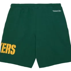 Men Mitchell & Ness Shorts-Game Day Ft Shorts Green Bay Packers