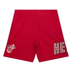 Men Mitchell & Ness Shorts-Game Day Ft Shorts Miami Heat
