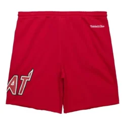 Men Mitchell & Ness Shorts-Game Day Ft Shorts Miami Heat