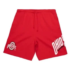 Men Mitchell & Ness Shorts-Game Day Ft Shorts Ohio State