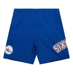 Men Mitchell & Ness Shorts-Game Day Ft Shorts Philadelphia 76Ers