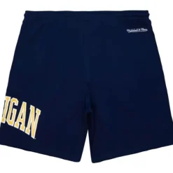Men Mitchell & Ness Shorts-Game Day Ft Shorts University Of Michigan