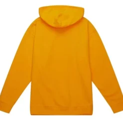 Men Mitchell & Ness Hoodies & Sweatshirts-Game Day Pattern Pullover Hoodie Los Angeles Lakers