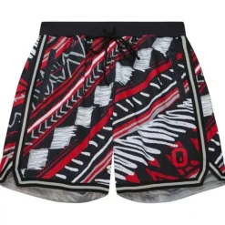 Men Mitchell & Ness Shorts-Game Day Pattern Short Ohio State