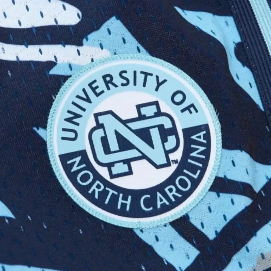 Men Mitchell & Ness Shorts-Game Day Pattern Short University Of North Carolina