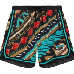Men Mitchell & Ness Shorts-Game Day Pattern Short Vancouver Grizzlies