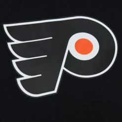 Men Mitchell & Ness Hoodies & Sweatshirts-Game Time Fleece Hoodie Current Logo Philadelphia Flyers