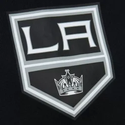 Men Mitchell & Ness Hoodies & Sweatshirts-Game Time Fleece Hoodie Current Logo Los Angeles Kings
