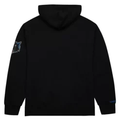 Men Mitchell & Ness Hoodies & Sweatshirts-Game Time Fleece Hoodie Vintage Logo Minnesota Timberwolves