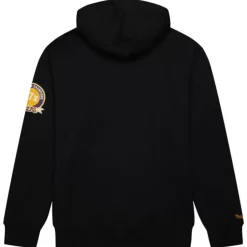 Men Mitchell & Ness Hoodies & Sweatshirts-Game Time Fleece Hoodie Vintage Logo Los Angeles Lakers