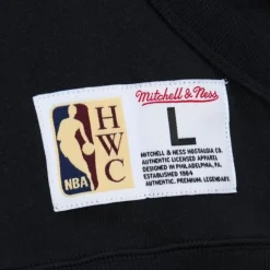 Men Mitchell & Ness Hoodies & Sweatshirts-Game Time Fleece Hoodie Vintage Logo New York Knicks