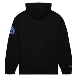Men Mitchell & Ness Hoodies & Sweatshirts-Game Time Fleece Hoodie Vintage Logo Orlando Magic