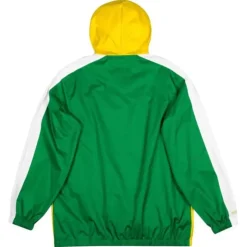 Men Mitchell & Ness Jackets & Outerwear-Gameday Lightweight Windbreaker Seattle Supersonics