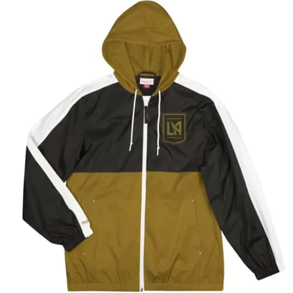 Men Mitchell & Ness Jackets & Outerwear-Gameday Lightweight Windbreaker Los Angeles Fc