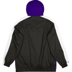 Men Mitchell & Ness Jackets & Outerwear-Gameday Lightweight Windbreaker Sacramento Kings