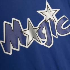 Men Mitchell & Ness T-Shirts & Tops-Gameday Ss Ft Hoodie Orlando Magic